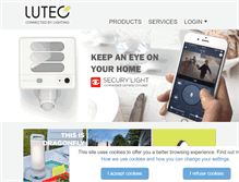 Tablet Screenshot of lutec.net